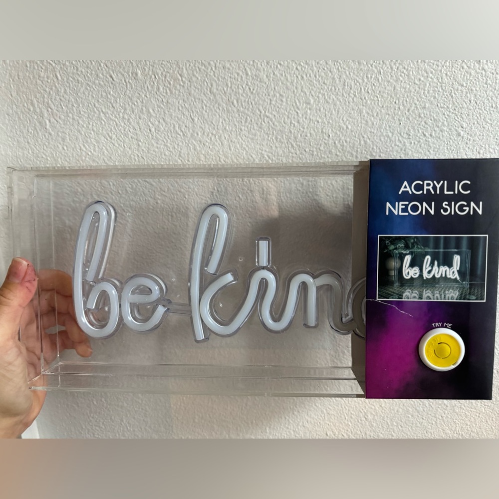 Neon sign